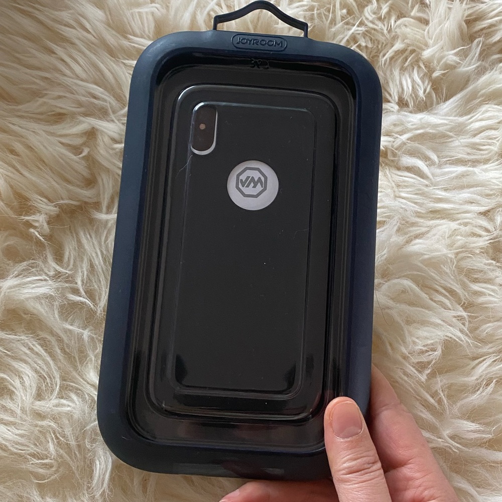 iPhone X case Matt Black